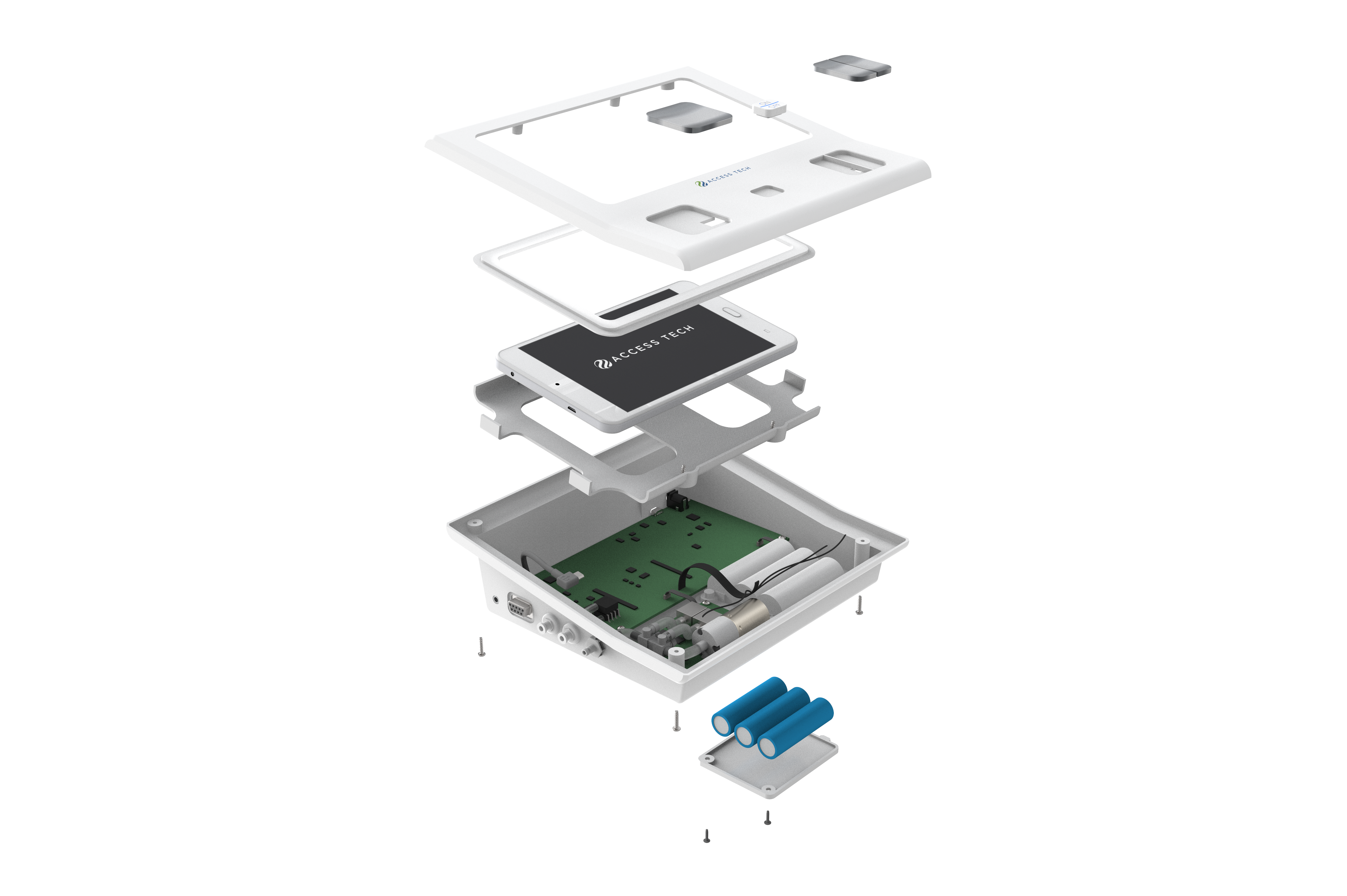 Wristband on charger